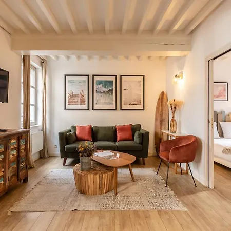 La Vague - Breath Of Freshness In Center Of - Free Parking 550m Apartment Honfleur